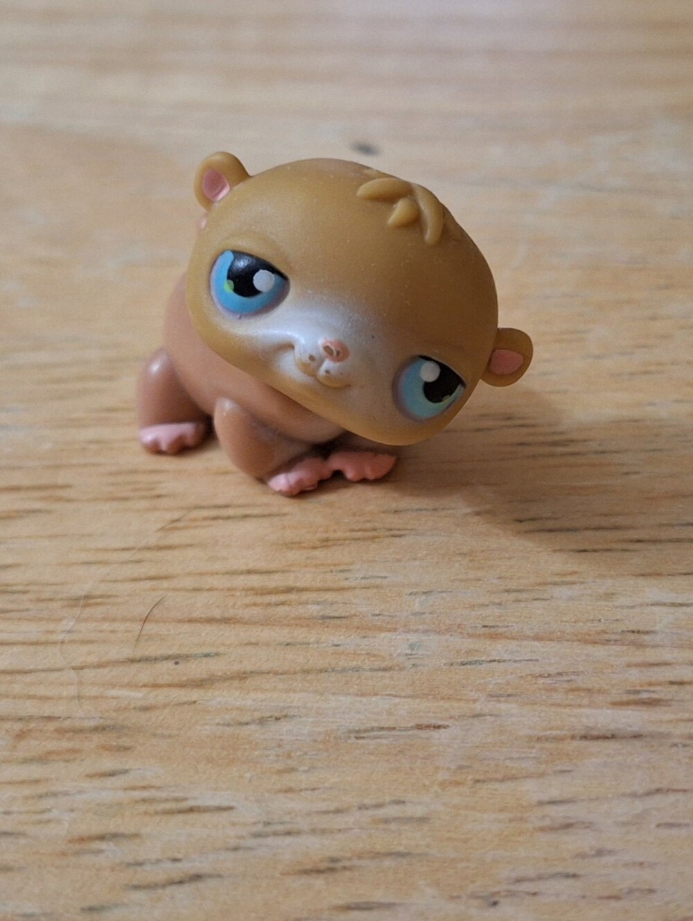 Littlest Pet Shop Lps 45 Mystery Variant White Ear Brown Hamster